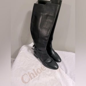 Authentic Luxury Chloé Riding Boots size 36.5